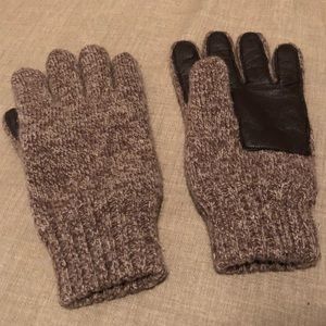 JCrew Wool Smartphone Gloves Men Size S/M